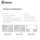 Защитная пленка Baseus Protector Packages для MacBook 12 Silver